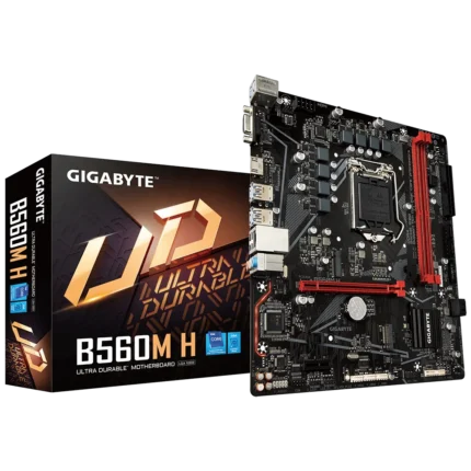 GIGABYTE B560M H Ultra Durable Intel Motherboard – Micro-ATX | 10th/11th Gen CPU Support