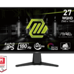 MSI MAG 275QF 27″ 1440p HDR 180 Hz Gaming Monitor